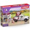Schleich Horse Club: Mobile Vet & Trailer - 90pc Animal Toy Playset, Interactive Medical Care Truck, Human & Foal Figurines, X-Ray Station, Kids 5+